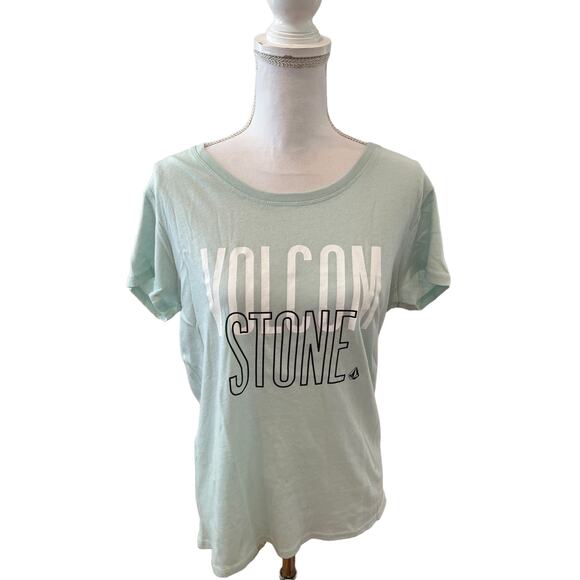 Volcom Graphic short sleeve t shirt mint green S - Picture 2 of 6